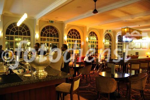 The Place to be: Fairmont Hotel Norfolk Bar in Nairobi. 