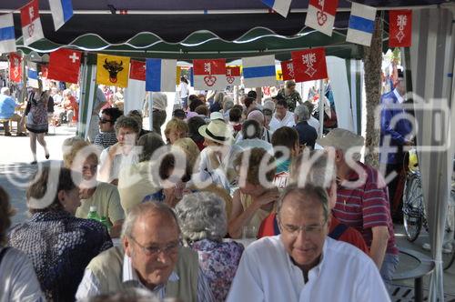 Die Eidgenossen in Zürich feierten ihren Nationalfeiertag