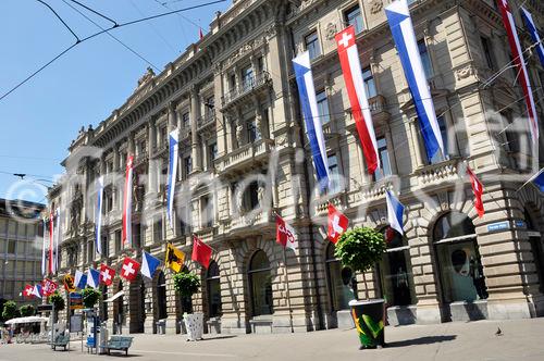 Die Eidgenossen in Zürich feierten ihren Nationalfeiertag