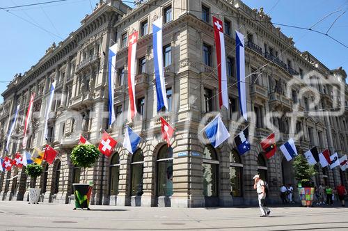 Die Eidgenossen in Zürich feierten ihren Nationalfeiertag