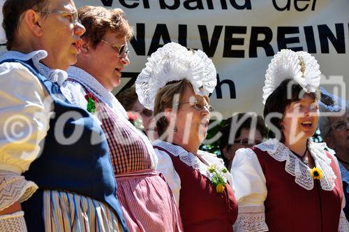 Die Eidgenossen in Zürich feierten ihren Nationalfeiertag