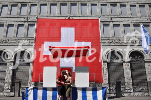 Die Eidgenossen in Zürich feierten ihren Nationalfeiertag