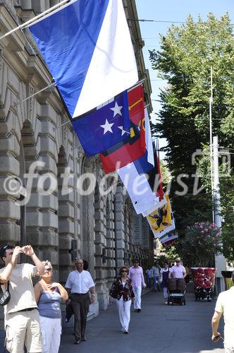 Die Eidgenossen in Zürich feierten ihren Nationalfeiertag