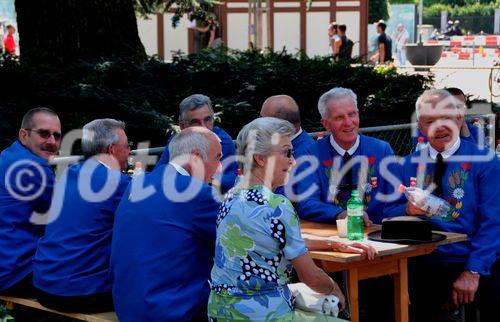 Die Eidgenossen in Zürich feierten ihren Nationalfeiertag