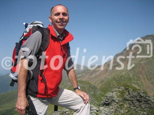 Das Oberdrautal in Kärnten hat sich als erster Outdoorpark Österreichs positioniert. Im Bild: Outdoorpark Oberdrautal Geschäftsführer Eckart Mandler. © Fotodienst / F. Gerdl