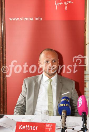 © fotodienst/Katharina Schiffl - Wien 22.07.2009 - Wien-Tourismus: Halbjahres-Bilanz 2009 und Vorschau mit Tourismusdirektor Norbert Kettner