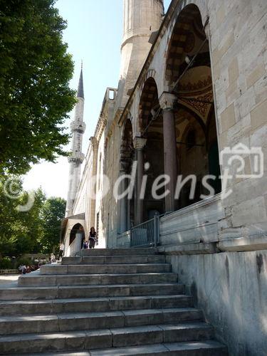 Die Blaue Moschee, eines der bedeutendsten Bauwerke der Osmanen in Istanbul. © Fotodienst / Wilfried Seywald