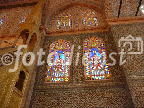 Innendetail der Blauen Moschee, einem der bedeutendsten Bauwerke der Osmanen in Istanbul. © Fotodienst / Wilfried Seywald