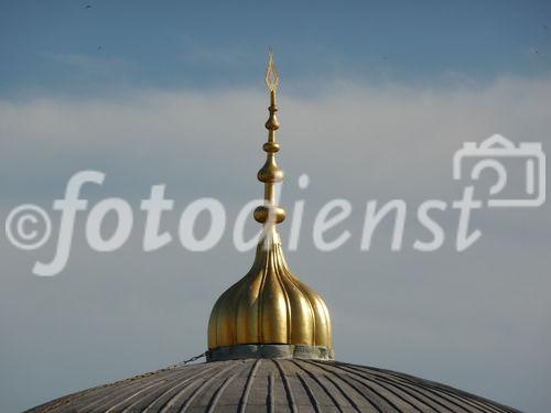 Die Kuppel der Blauen Moschee in Istanbul. © Fotodienst / Wilfried Seywald