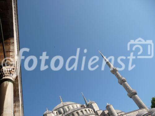 Impressionen von der Blauen Moschee, einem der bedeutendsten Bauwerke der Osmanen in Istanbul. © Fotodienst / Wilfried Seywald