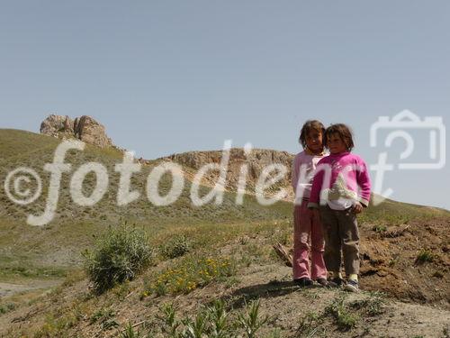 Die osttürkische Region rund um den Van-See soll mit massiven Investitionen in die touristische Infrastruktur fit für die Zukunft gemacht werden. Im Bild: Kinder in einem Dorf nach dem See.