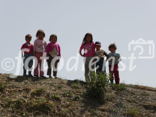 Die osttürkische Region rund um den Van-See soll mit massiven Investitionen in die touristische Infrastruktur fit für die Zukunft gemacht werden. Im Bild: Kinder in einem Dorf nahe des Sees.