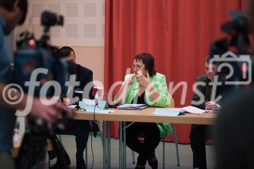 Landesrätin Erika Scharer, Gesundheitsressort Land Salzburg, Pressekonferenz 