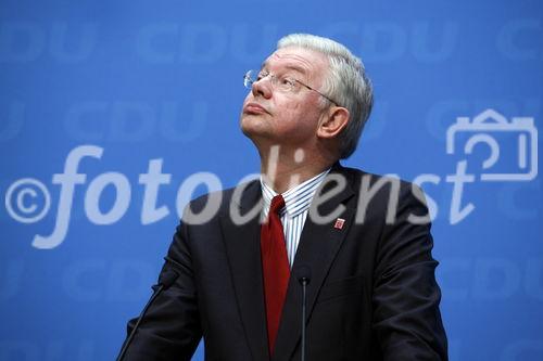 Berlin,den 19.01.2009_Konrad-Adenauer-Haus Pressekonferenz der CDU zur Hessen-Wahl Foto: Roland Koch, hessischer Ministerpraesident.
Copyright by: Reiner Zensen