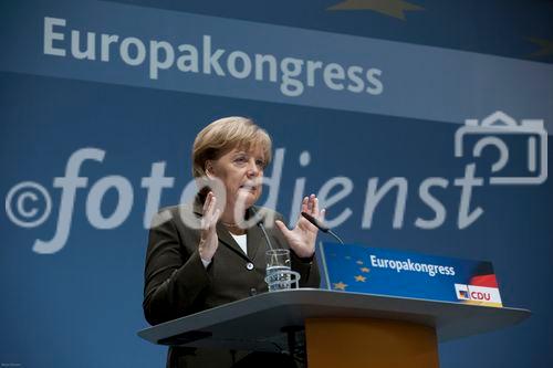 Berlin, den 16.03.2009
Europakongress der CDU im Konrad-Adenauer-Haus in Berlin
Foto: Bundeskanzlerin Dr. Angela Merkel.
Copyright by: Reiner Zensen