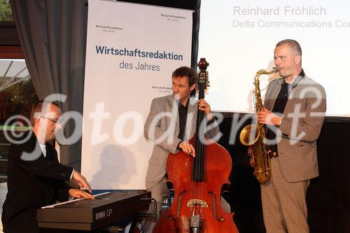 c)fotodienst/Andrea Ganshorn - Frankfurt am Main, 05.05.2009 - Preisverleihung für 'Deutschlands beste Wirtschaftsredaktionen' und 'Deutschlands beste Unternehmenssprecher' durch das Branchenmagazin 'Wirtschaftsjournalist', FOTO: Herbert Berger Trio