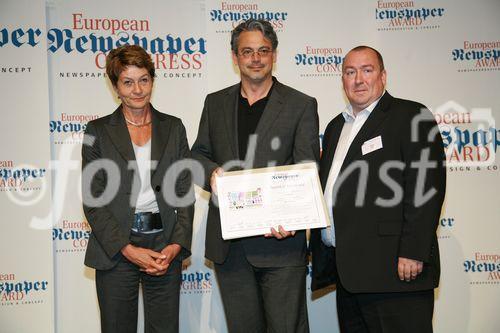 European Newspaper Award, awards of excellence, 
Gewinner: Falter, A (C) fotodienst, Martina Draper