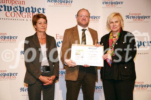 European Newspaper Award, awards of excellence, 
Gewinner: BASF information, (C) fotodienst, Martina Draper