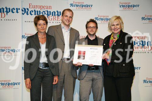 European Newspaper Award, awards of excellence, 
Gewinner: Rauchzeichen  (C) fotodienst, Martina Draper