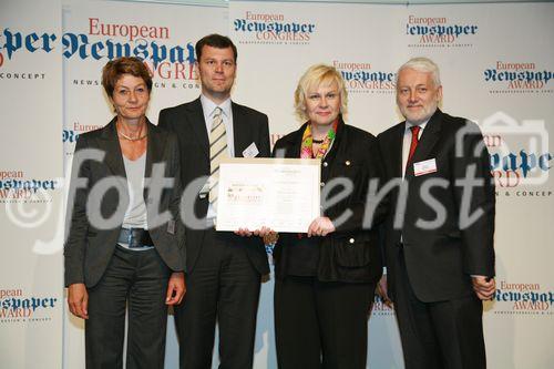 European Newspaper Award, awards of excellence, 
Gewinner: Rheinische Post, D (C) fotodienst, Martina Draper