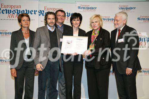 European Newspaper Award, awards of excellence, 
Gewinner: Sächsische Zeitung, D (C) fotodienst, Martina Draper