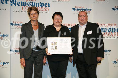 European Newspaper Award, awards of excellence, 
Gewinner: Smalandsposten, S (C) fotodienst, Martina Draper