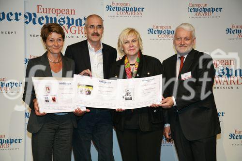 European Newspaper Award, awards of excellence, 
Gewinner: Thüringer Allgemeine (C) fotodienst, Martina Draper