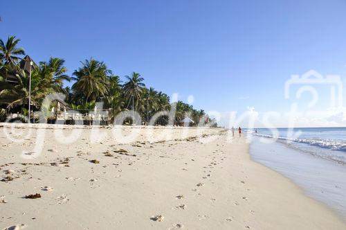 Die Rückkehr der Touristen bleibt aus. Leere Strände in Mombasa.  