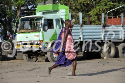 Kenianer in Mombasa