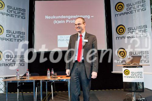 (C)fotodienst: Franz Pfluegl; Zürich - Am 01. und 02. April 09 öffnete in  Zürich die erste Online Marketing Messe ihre Pforten. Das Fachpublikum informierte sich über digitales Marketing. Besonders im Vordergrund stand: Online-Vermarktung, Performance Marketing, E-Mail Marketing, Suchmaschinen-Marketing, Affiliate Marketing, Podcast-, Video-, Streaming-, IPTV-, WebTV-Plattformen,  E-Commerce, Targeting, Tracking, Ad-Serving, Social Networks, u.v.m