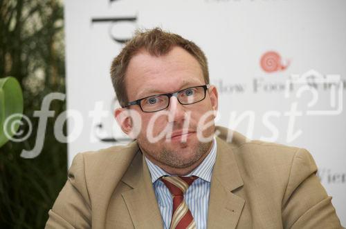 (C) fotodienst/Gudrun Krieger - Wien 26.02.2009 - Erste Slow Food Produkte aus Österreich – 'Qualität, Geschmack und Bio-Genuss'. Pressekonferenz Foto:Mag. Christoph Gleirscher (Bio Austria)