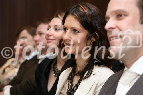 (C) fotodienst/Anna Rauchenberger - Wien, 25.02.2009 - Daniela Zeller präsentiert ihr neues Buch 'So werden Sie gehört - Richtig reden, professionell präsentieren, authentisch auftreten'. FOTO: Daniela Zeller, Moderatorin, Coach, Sprecherin und Trainerin für Erwachsenenbildung 2.v.r.