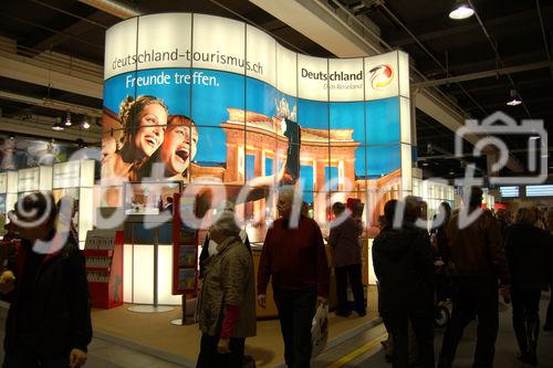 Der Auftritt der Deutschen Zentrale für Tourismus an der Ferienmesse (fespo) in Zürich erfreut sich immer einer sehr hohen Nachfrage. 