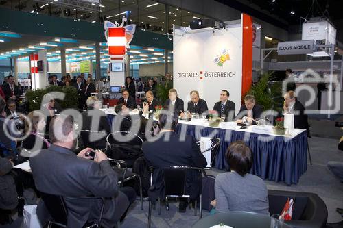 (C) fotodienst/Gudrun Krieger - Wien 27.01.2009 - ITnT- Messe Wien Pressekonferenz Foto:li na re: Matthias Limbeck, Albert Felbauer,Andreas Muther, Gunther Popek, Wilfried Pruschek, Manfred Matzka, Christian Rupp