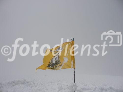 Georgiens mächtiger Vulkan Kasbek (5047 m) war Ende Juli 2011 die fünfte Station der 