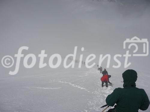 Georgiens mächtiger Vulkan Kasbek (5047 m) war Ende Juli 2011 die fünfte Station der 