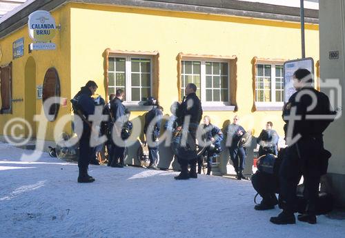 Von der Armee und Polizisten besetzte Stadt: Davos wird während des Weltwirtschaftsforums scharf bewacht