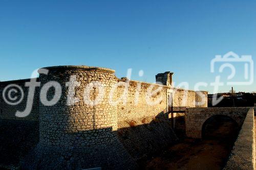 Die Burg in Chinchon im historischen Herzen Kastilliens