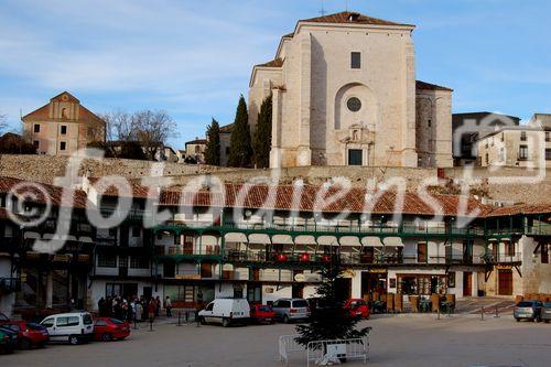 Historischer Stadtkern in Chinchon im Herzen von Kastillien-LA Mancha