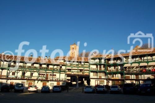 Historischer Stadtkern in Chinchon im Herzen von Kastillien-LA Mancha