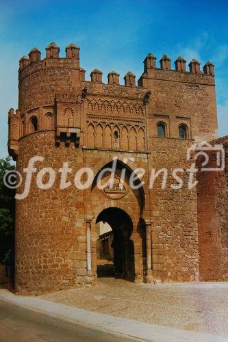 Tor von Alfonso VI in Toledo. Door from King Alfonso VI in Toledo