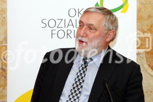 (C) fotodienst/Anna Rauchenberger - Wien, 11.12.2008 - Verleihung der Hans-Kudlich Preise 2008 im Lebensministerium. FOTO: Franz Fischler (Präsident des Ökosozialen Forums)