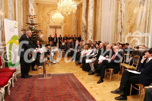 (C) fotodienst/Anna Rauchenberger - Wien, 11.12.2008 - Verleihung der Hans-Kudlich Preise 2008 im Lebensministerium. FOTO: Alois Heißengruber (Professor für Wirtschaftslehre des Landbaues, Technische Universität München-Weihenstephan)