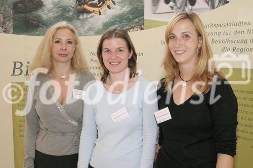 SiTaR - Vier europäische Regionen bündeln ihre Kraft; Mag. Sonja Seiser, Mag. Patricia Feucht, Mag. Sandra Maierhofer