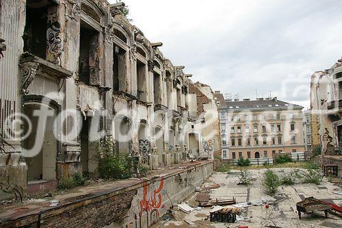 (C) fotodienst/Anna Rauchenberger - Wien 22.08.2006 - Restaurierung des Denkmals 'Sophiensaal' durch die ARWAG. FOTO: Sophiensaal im aktuellen Zustand.