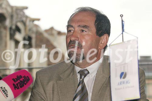 (C) fotodienst/Anna Rauchenberger - Wien 22.08.2006 - Restaurierung des Denkmals 'Sophiensaal' durch die ARWAG. FOTO: Kommerzialrat Mag. Franz W. Hauberl (Generaldirektor ARWAG Holding-AG).