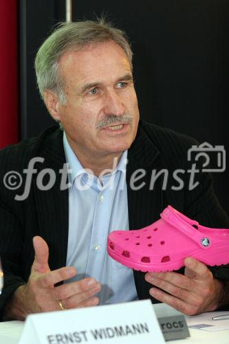 (C) Fotodienst/Anna Rauchenberger - Wien 03.09.2007 - Crocs präsentierte heute die neue Produktlinie 'Crocs Rx'. FOTO: Ernst Widmann (Crocs Österreich)