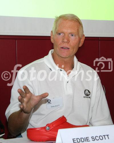 (C) Fotodienst/Anna Rauchenberger - Wien 03.09.2007 - Crocs präsentierte heute die neue Produktlinie 'Crocs Rx'. FOTO: Eddie Scott (Crocs Rx Global)