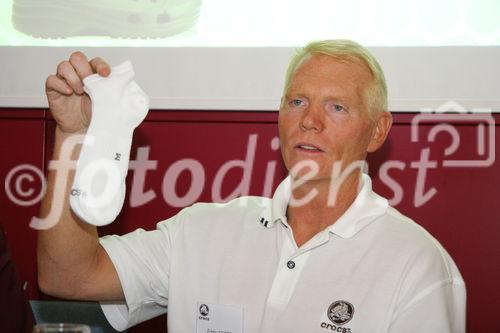 (C) Fotodienst/Anna Rauchenberger - Wien 03.09.2007 - Crocs präsentierte heute die neue Produktlinie 'Crocs Rx'. FOTO: Eddie Scott (Crocs Rx Global)