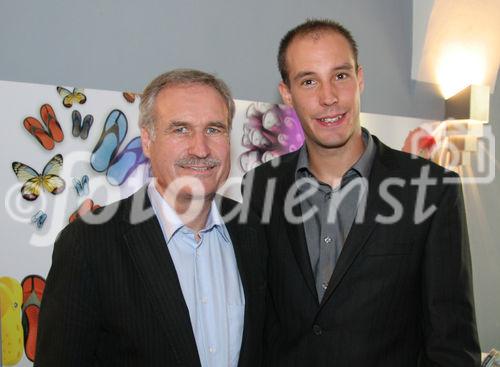 (C) Fotodienst/Anna Rauchenberger - Wien 03.09.2007 - Crocs präsentierte heute die neue Produktlinie 'Crocs Rx'. FOTO v.l.: Ernst und Andy Widmann (Crocs Österreich)